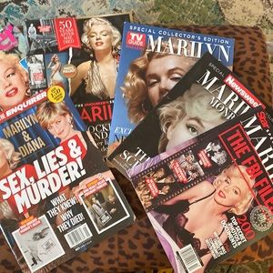 Marilyn Monroe Collector’s edition magazines